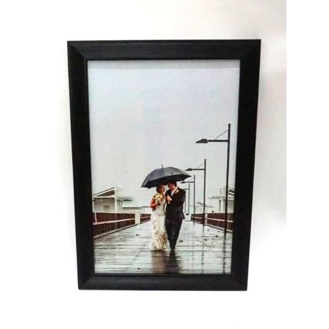 Model Baru BINGKAI FOTO A4 / PIGURA FOTO A4 / FRAME / PIGURA / BINGKAI - Hitam ~