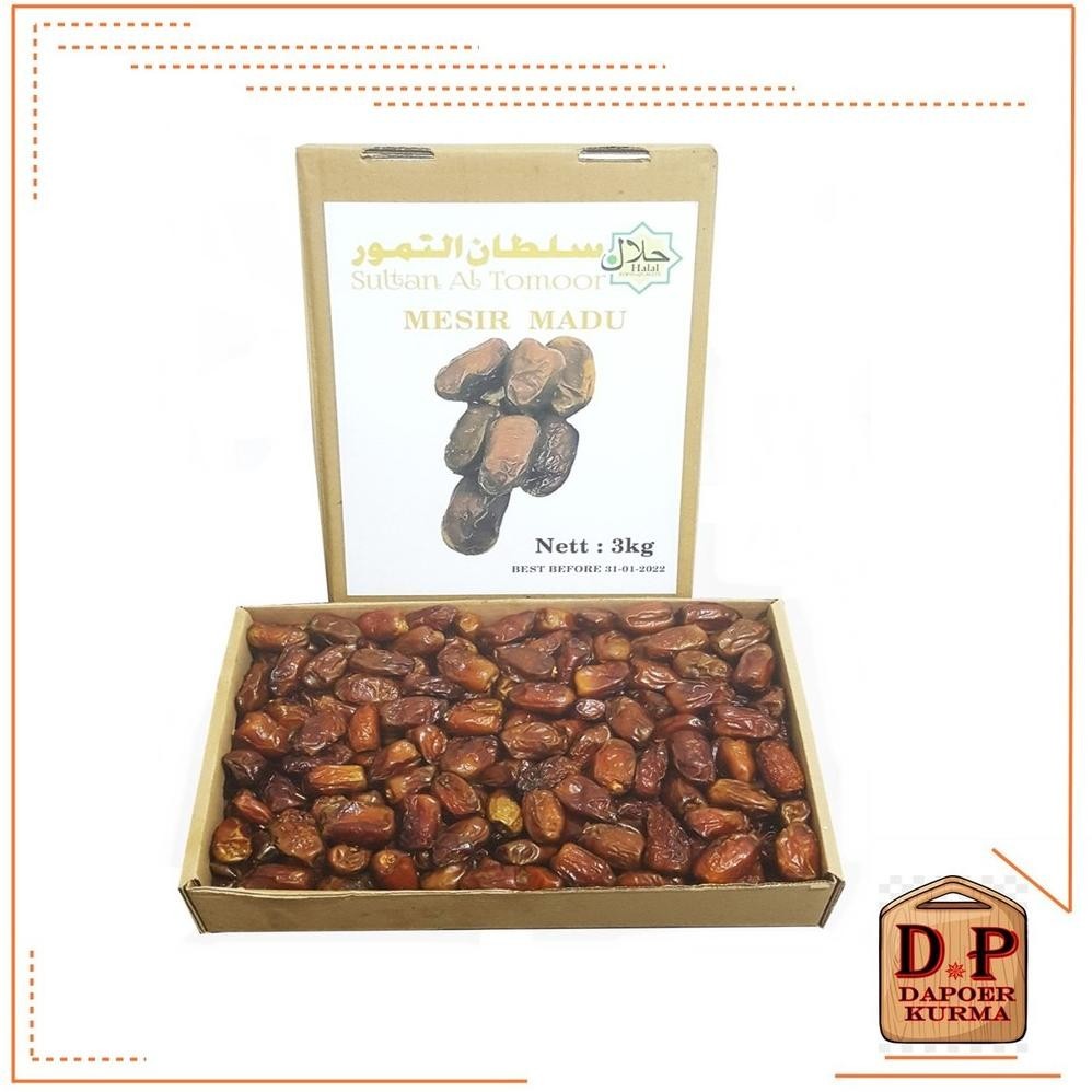 

Restock Lagiii!! Kurma Mesir Madu 3 Kg