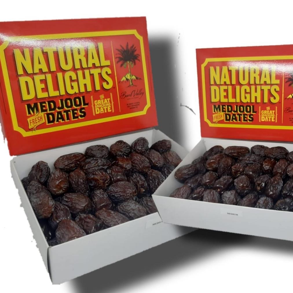 

Tersedia Promo!! Kurma Medjool Fresh Date Natural Delights Large 1Kg - Kurma Medjool Dates / Kurma Medjoul