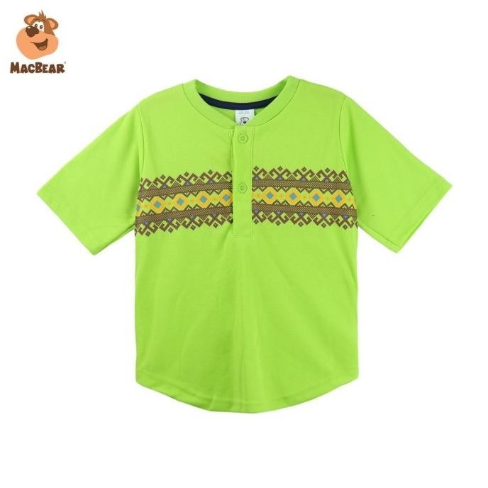 Macbear Baju Anak Laki-Laki Kaos Anak Kurta Muslim C Ehan 2 -12 Tahun