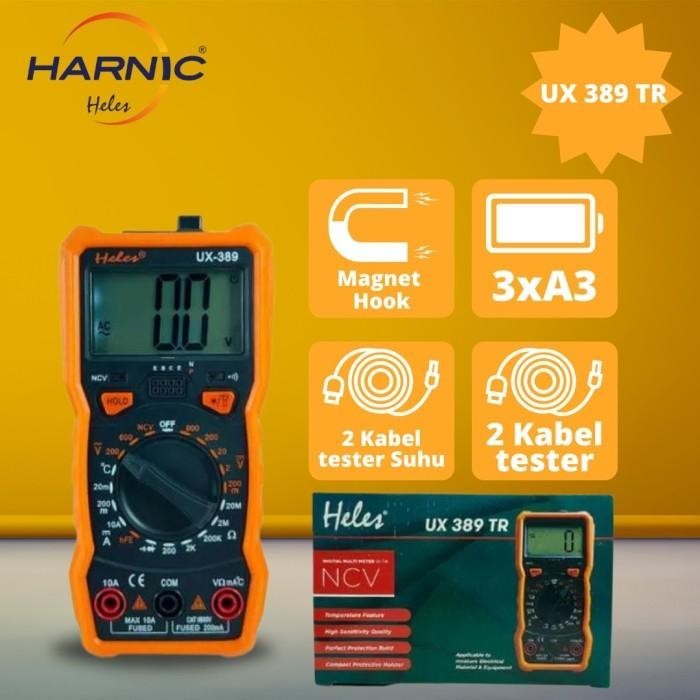 Multitester / Tester Digital Heles Ux 389 Tr