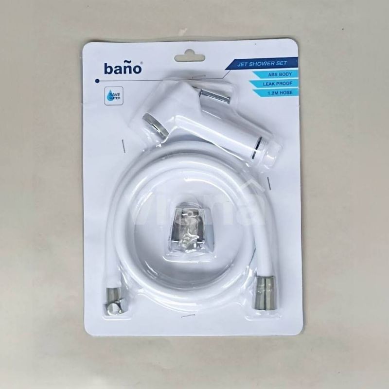 Toilet shower BANO Putih / shower closet putih bano