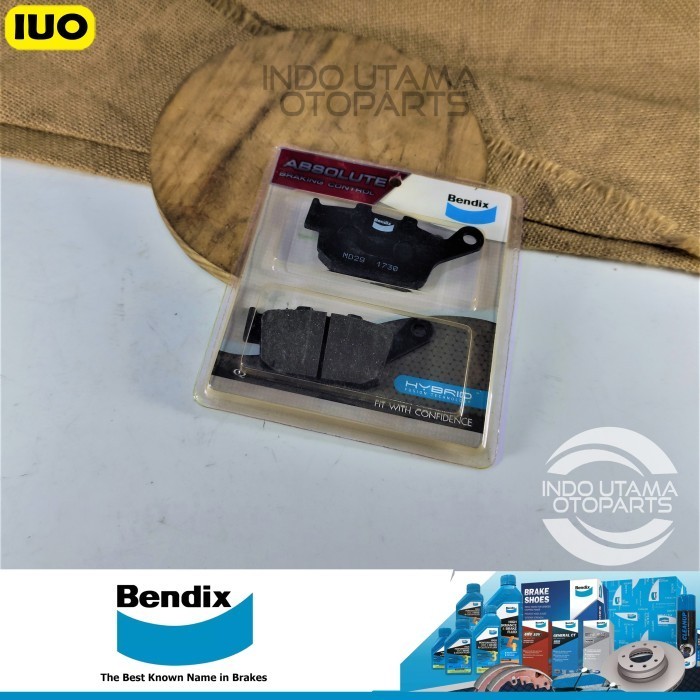 Ready Kampas Rem Belakang CBR 250 Non ABS CBR250 RR ABS Bendix MD29-MK