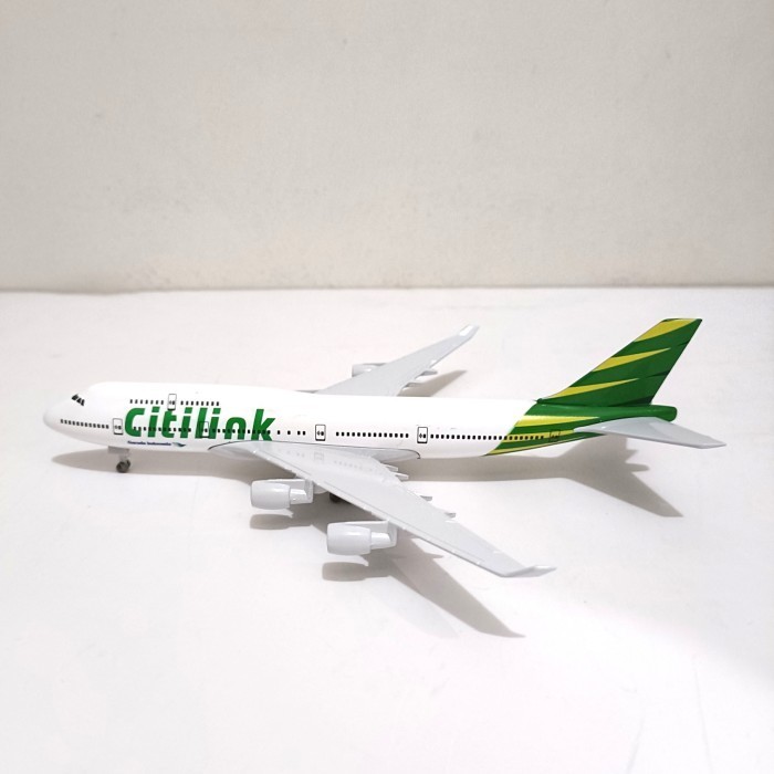 Pesawat Niatur Diecast Besi Citilink