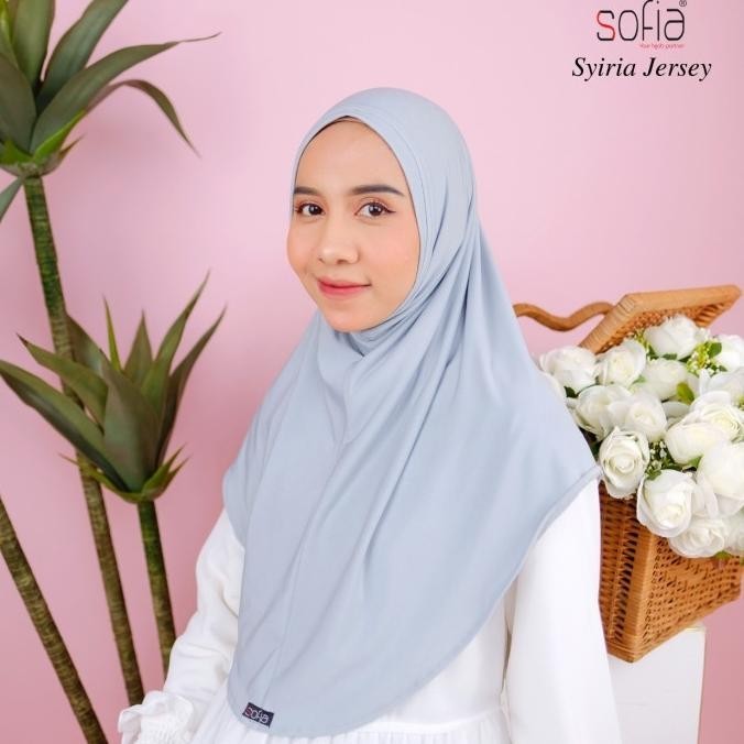 Asra Hijab Official - Bergo Syiria Bahan Jersey Premium