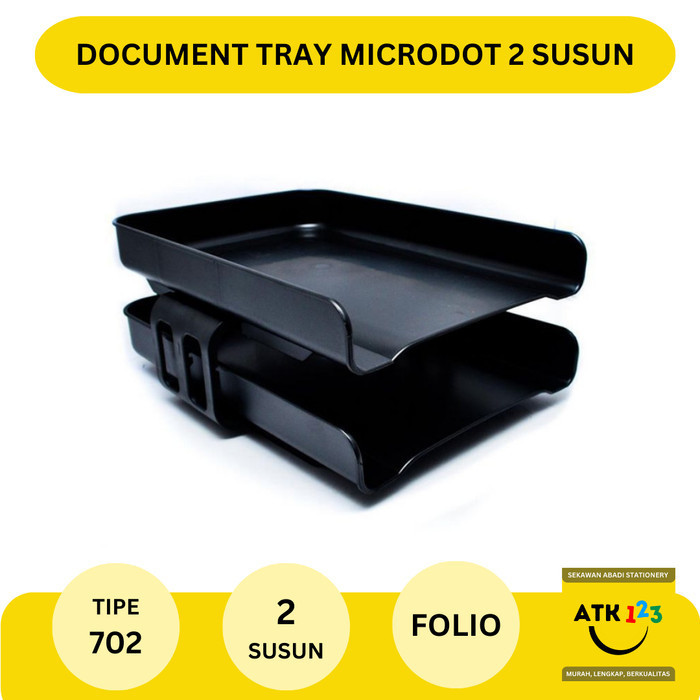 

Document Tray / Rak Dokumen Tingkat 2 Microdot 702