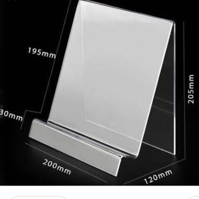 

akrilik rak suvenir buku kertas map dokumen folder tempat