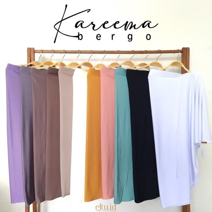 Hijab Instan /Jilbab Bergo Eltu /Bergo Tali/ Kareema Bergo Eltu