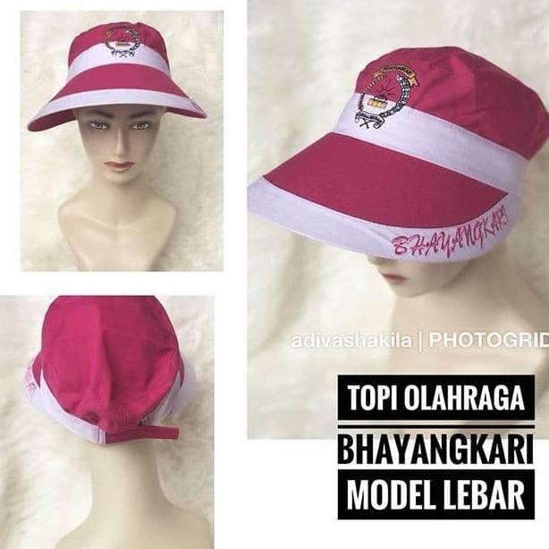 Topi Olahraga Bhayangkari Lebar