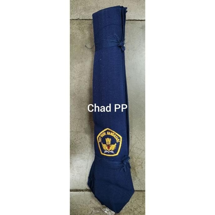 Dasi Smp / Dasi Sma Bordir Polos Biru Abu