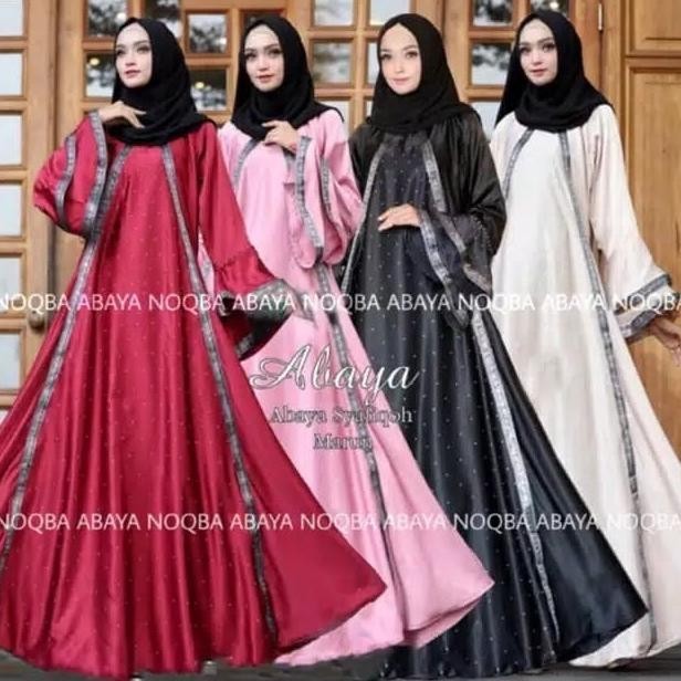 Baju Muslim Wanita Abaya Gamis Maxi Dress Pesta Party Safiqoh