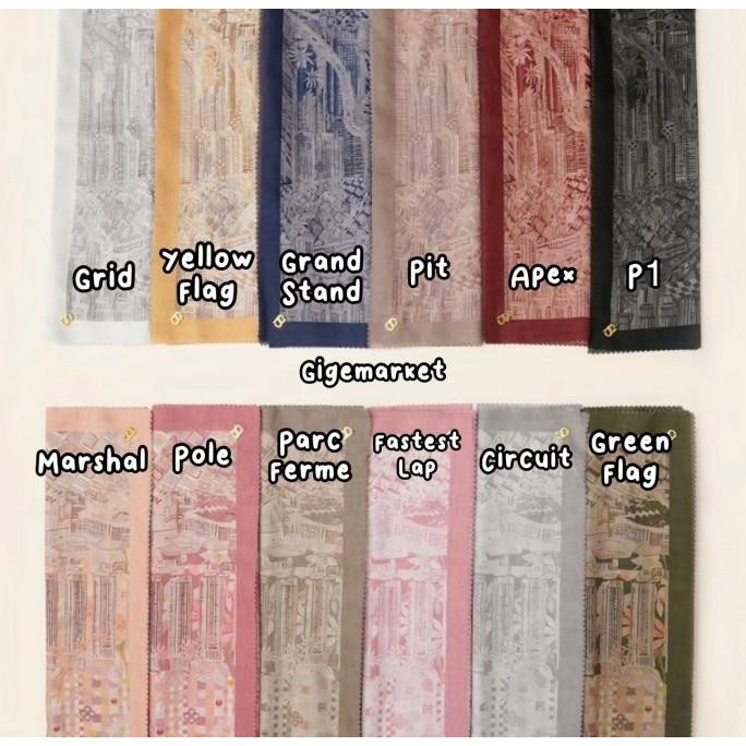 Buttonscarves The Grand Prix Series