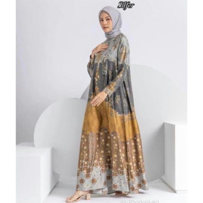 Gamis Armani Silk Premium/Gamis Fashion Muslim Grosir Tanah Abang