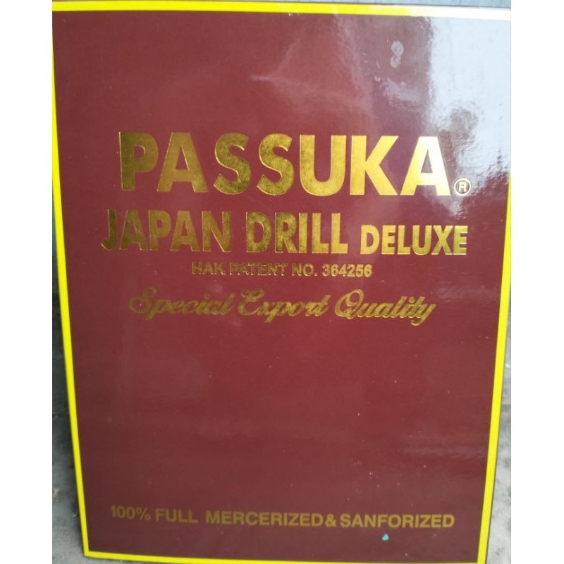 bahan kain Passuka Japan Drill