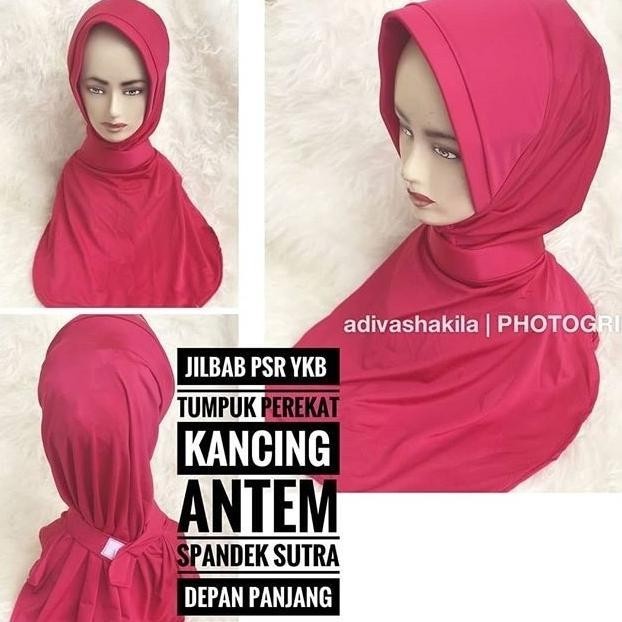 Jilbab Psr Yayasan Kemala Bhayangkari Antem Tumpuk Perekat