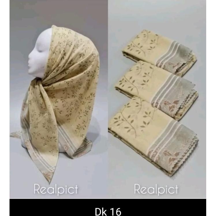 Farsya Adeeva Hijab Segi Empat Kerudung Segi Empat Lc 110X110Cm