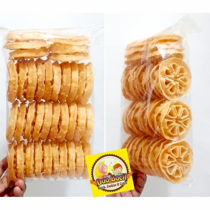 

Terlaris Kue Kembang Goyang Wijen (Isi 36 Pcs) Asli Betawie Stok Terbatas