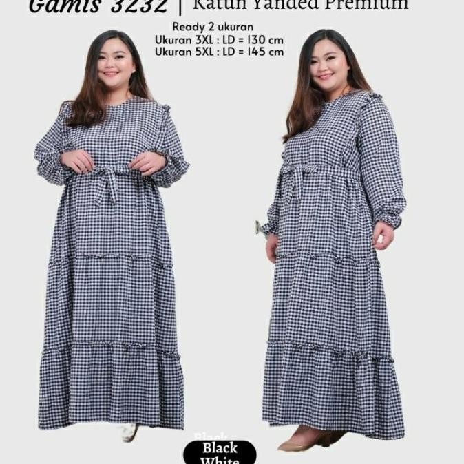 Super Jumbo Ld 130 & 145 Gamis Katun Mn