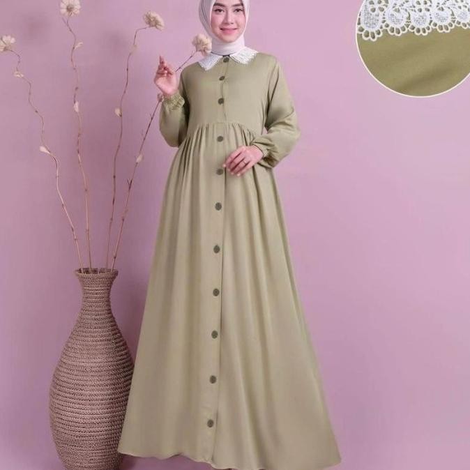 Gamis Katun Putih / Gamis Katun Hitam / Baju Umroh /Gamis Polos Katun