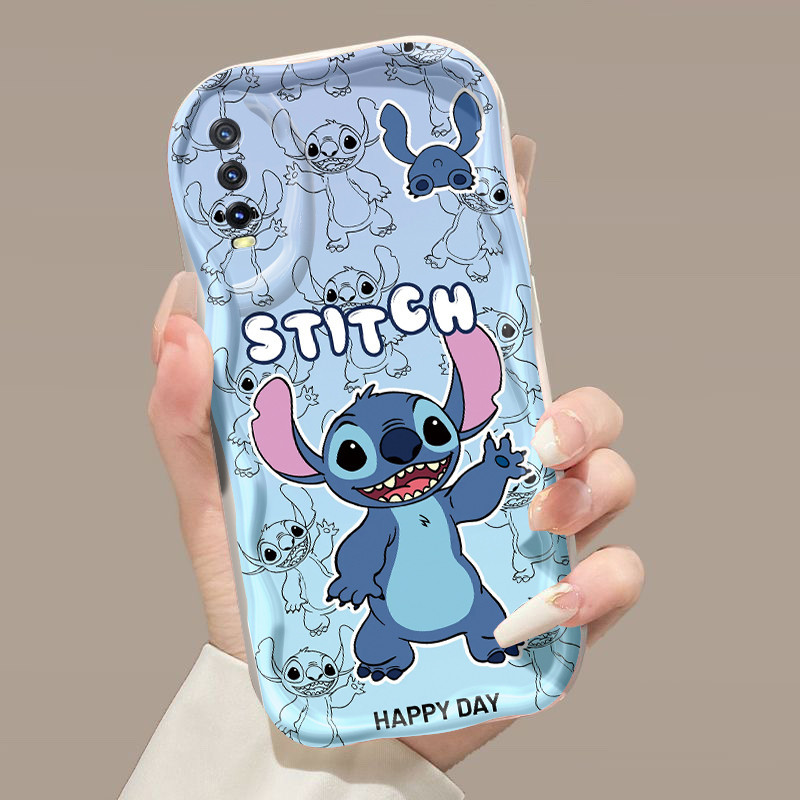 Casing Hp VIVO Y20 Y20i Y20S Y12S Y20 2021 Y12A Y20S G Y20T Y20S M Y20S D Y11s Y30G Case pola Stitch