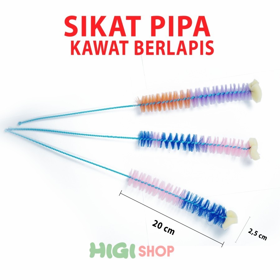 Sikat Pipa Aquarium // Sikat Pembersih Selang Aquascape