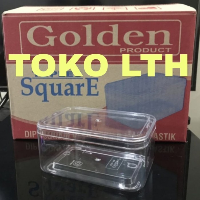 TOPLES KUE KERING KOTAK / SEGI GOLDEN 1/2 kg ( per 12 pcs)