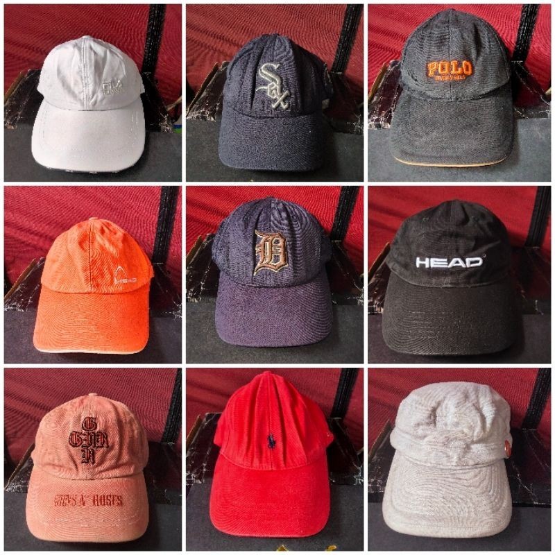 Borongan Topi Second Obral Murah Take All