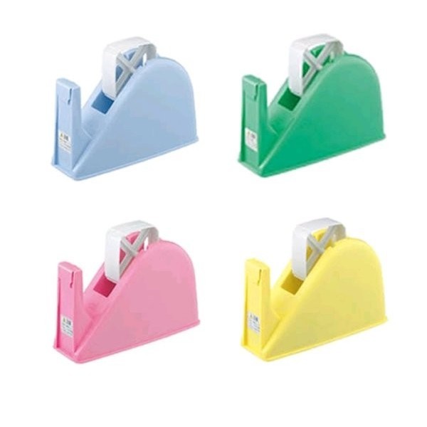

Tape Dispenser Alat Pemotong Isolasi Besar Warna Pastel Kokuyo T-M15
