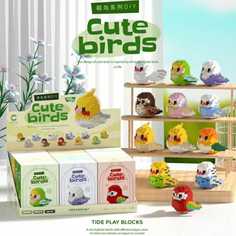 Serba Murah Nano Block Mainan Balok Building Block Nano Bricks Balok Susun Mainan Edukasi Diy Cute B