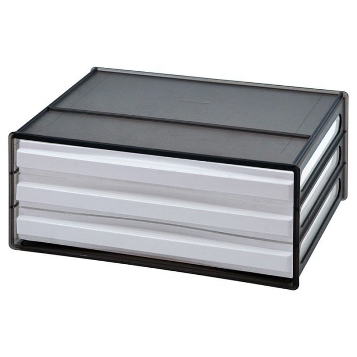 

Rak File Ddh-103N Shuter Desk File Organizer Lemari Cabinet - Hitam