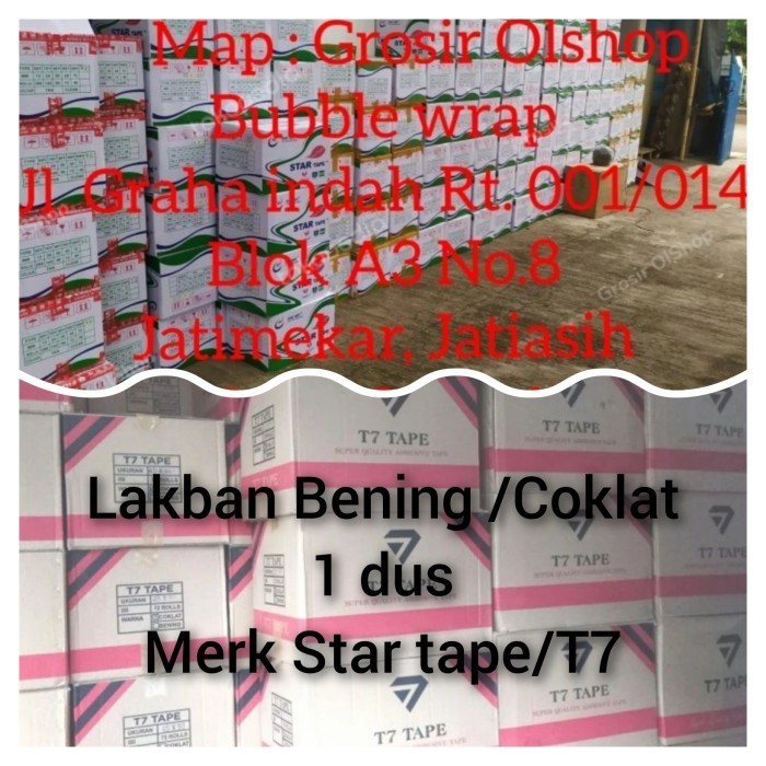 

Lakban Murah 45Mmx100Y / Lakban Bening 2Inch 100Y