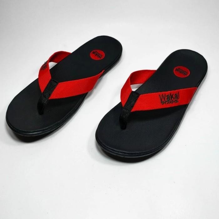 WAKAI. SANDAL WAKAI JEPIT DISTRO. SANDAL PRIA. SANDAL KULIT PRIA