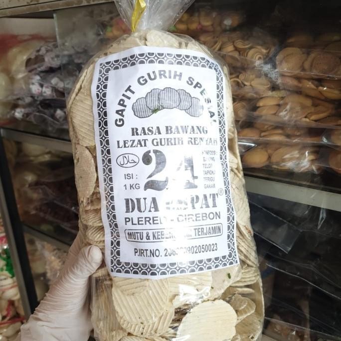

Kue Gapit rasa bawang 1 kg P67M
