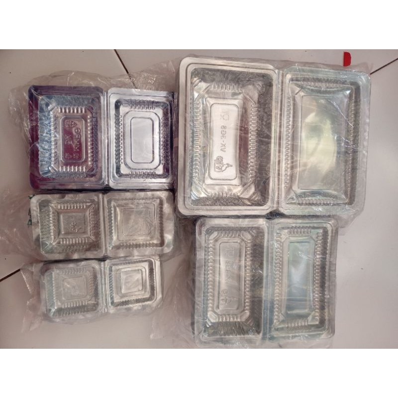 Mika 7c 6x 5x 4x 3x / Mika Plastik / Mika Kue / Wadah Kue / Tempat Kue / Mika Plastik Bening