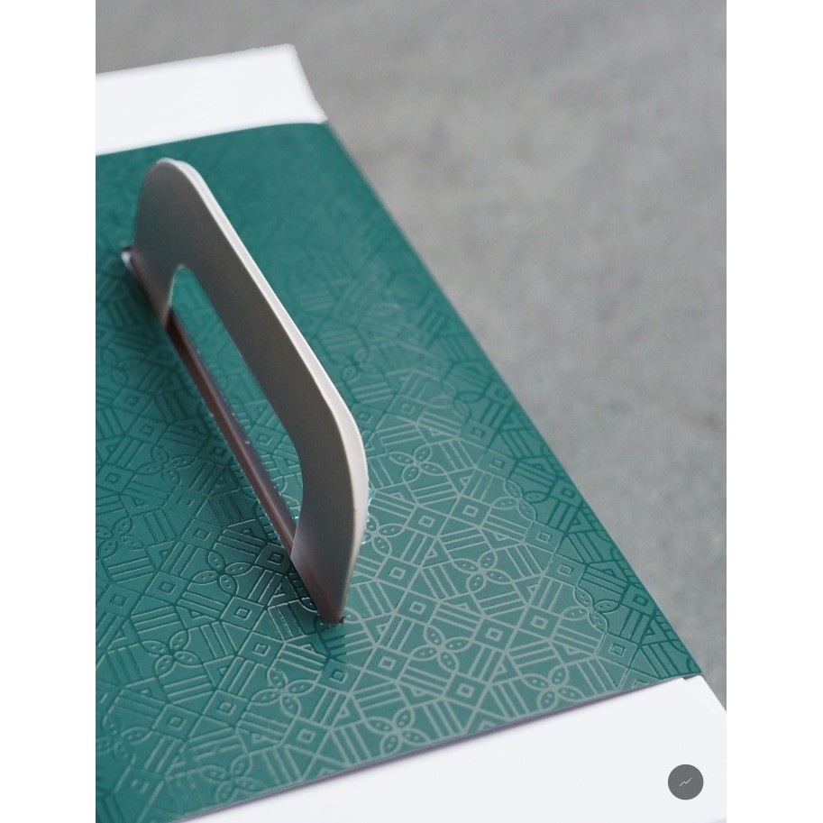 

Dus Kue Lebaran / Cake Box Kotak Kue Idul Fitri 25X25Cm (Teal Sleeve) 063