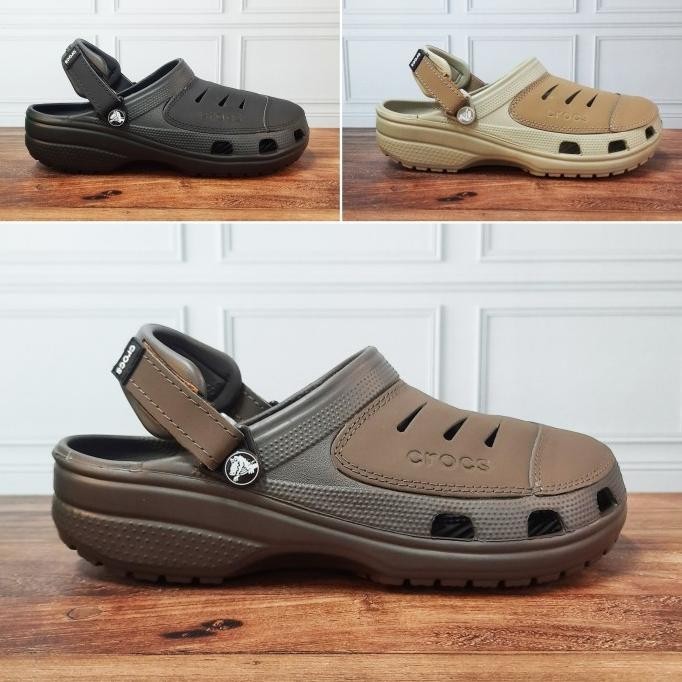 CROCS YUKON LEATHER/SENDAL CROCS YUKON/CROCS PRIA/SEPATU SENDAL CROCS HC
