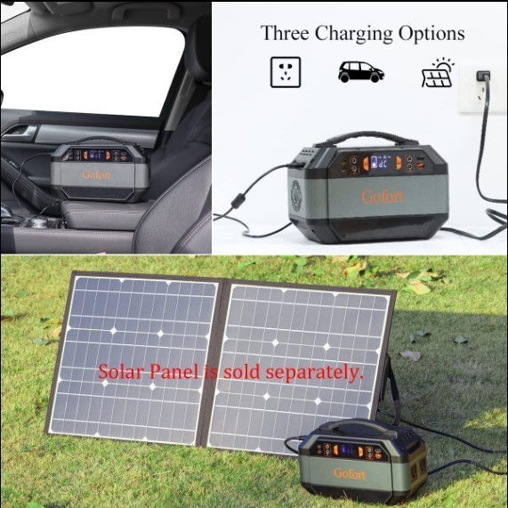 Flashfish P56 Power Station 300W 80850 MAh Portable Power Supply promo
