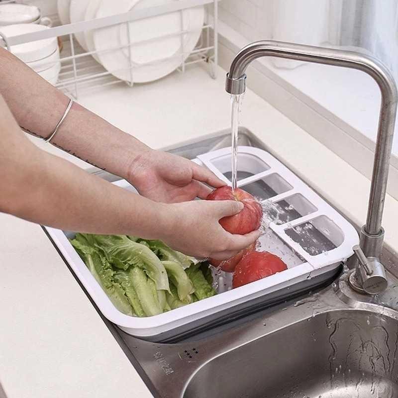 Asy Rak Pengering Dapur Piring Gelas Foldable Collapsible QW-822 Rak Anak Plastik Gantung Baju Makeu