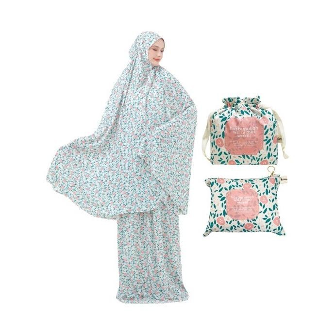 Herroom Ready Stock Mukena Kuntum Coco Terbaik