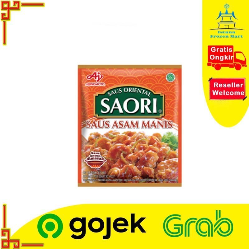 

Saori Saus Asam Manis AJINOMOTO Sachet 25 ML