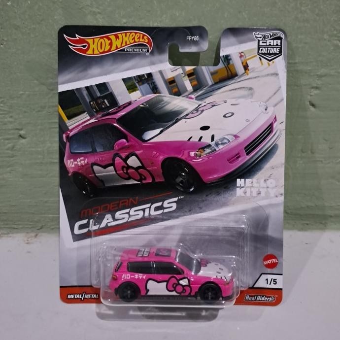 hotwheels civic eg hello kitty