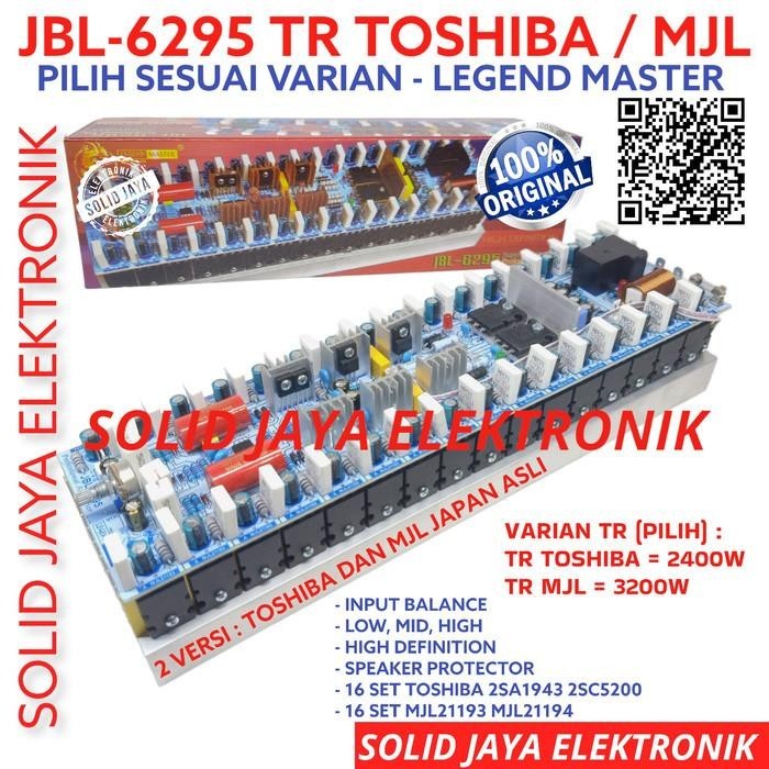 KIT POWER JBL 6295 JBL-6295 JBL6295 2400W TR TOSHIBA ASLI JAPAN AMPLI