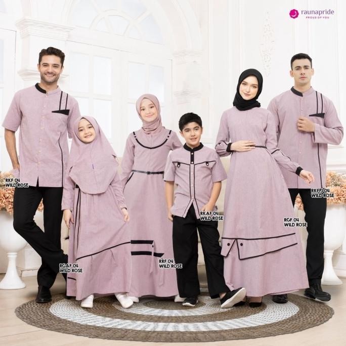 Sarimbit Couple Rauna Sr 04 Wild Rose / Rkf 04 - Rgf 04 - Rrf 04 - Limited Edition