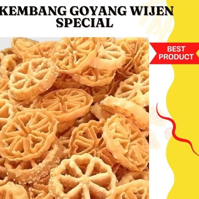 

New Kembang Goyang Wijen Special 500 Gram Original