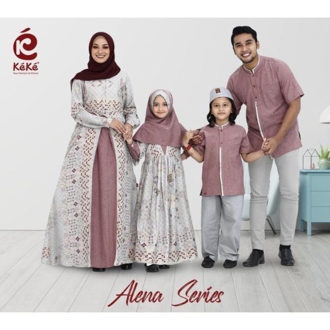 Sarimbit Sarimbit Keke Alena Series Grey Merlot Berkualitas