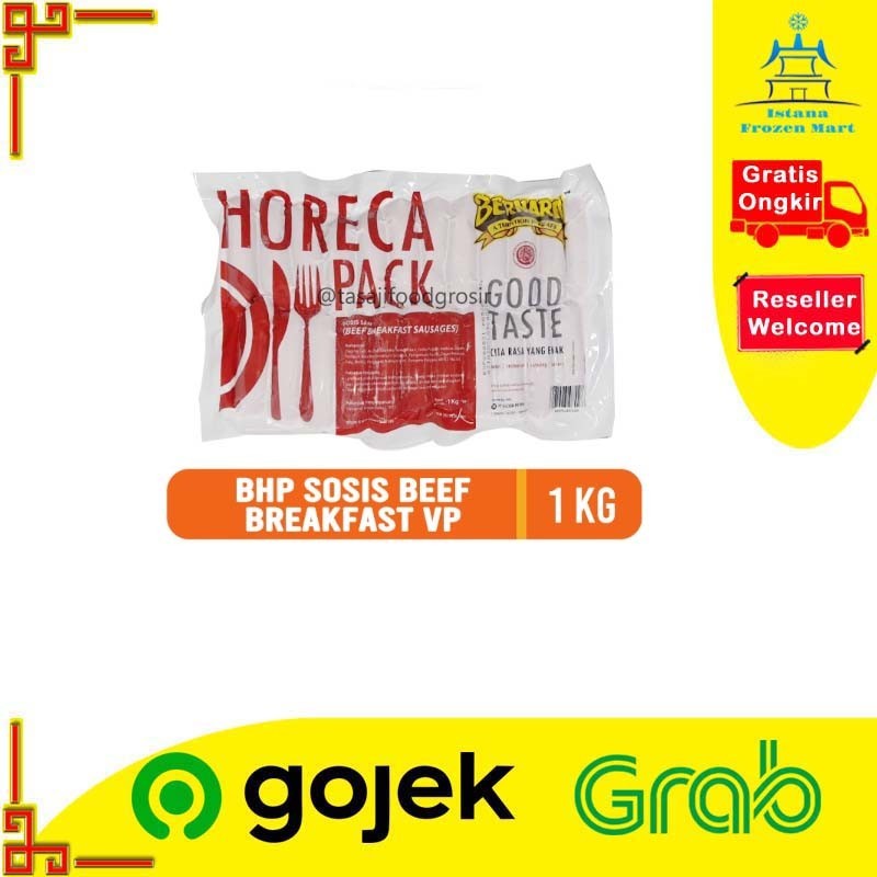 

Beef Breakfast Sausage BERNARDI Sosis Sapi 1 KG