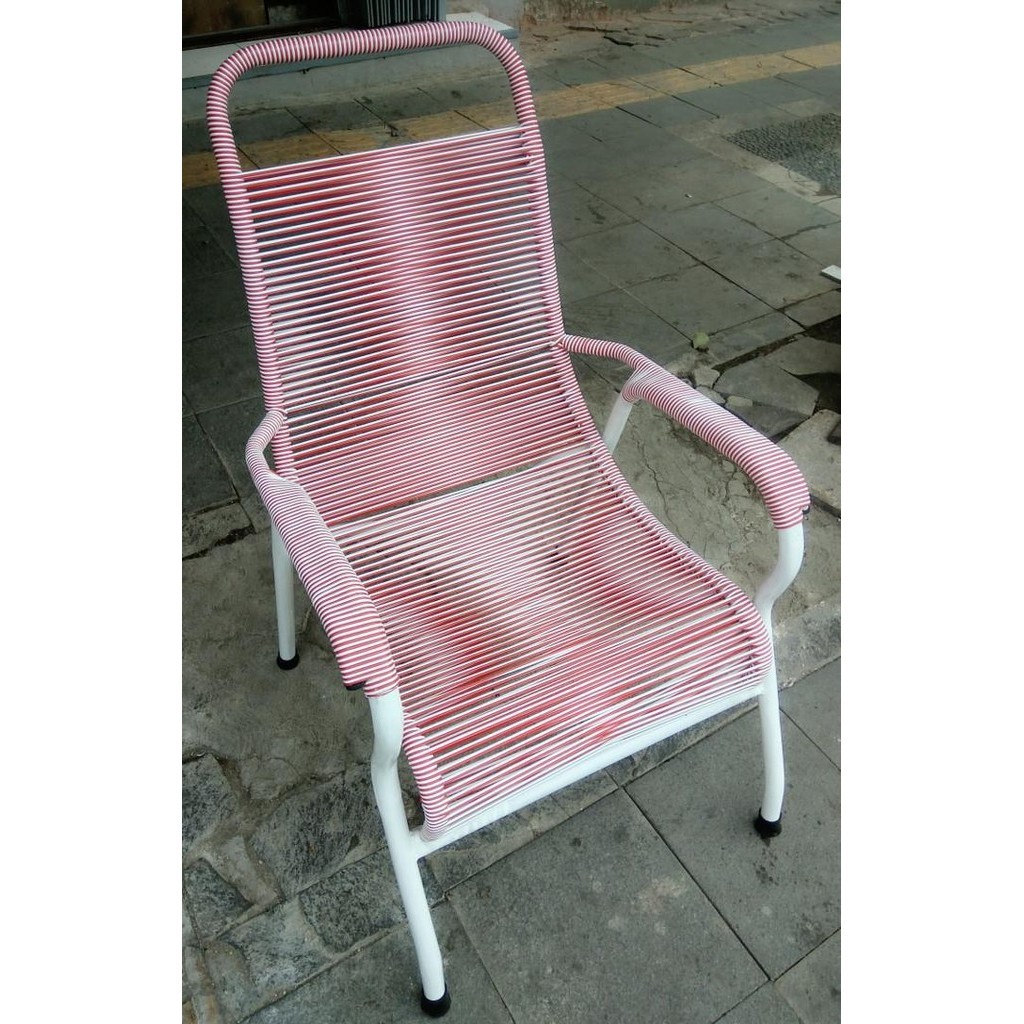 Kursi Santai Tali Bangku Jaring Plastik Adem Nyaman Males Kesehatan