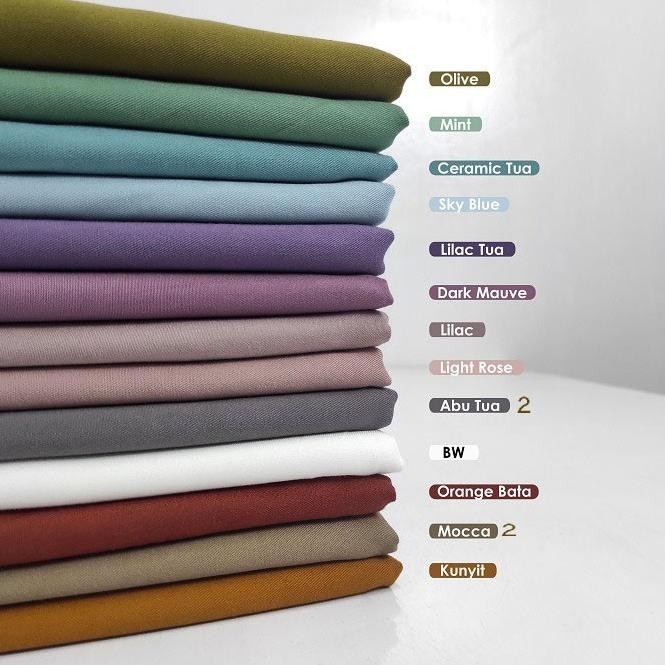 

Kain Rayon Polos / Kain Rayon Twill Per 0,5 Meter Original
