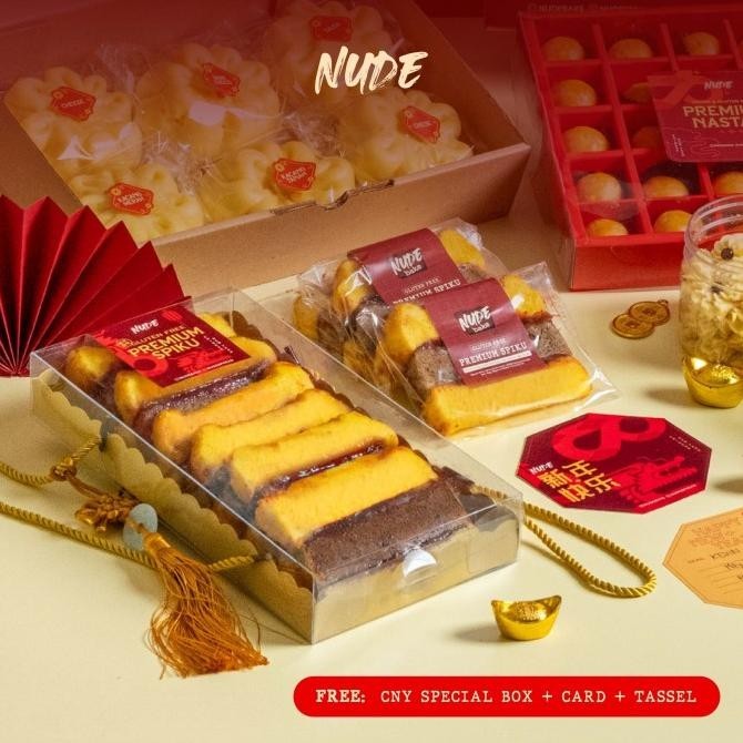 

Hampers Imlek NUDE Premium Gluten Free Spikoe | Spiku SehatCNY parcel