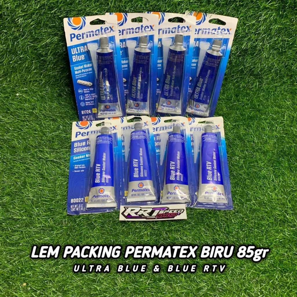 

Lem PACKING biru permatex 85gr BLUE ULTRA RTV TERBAIK